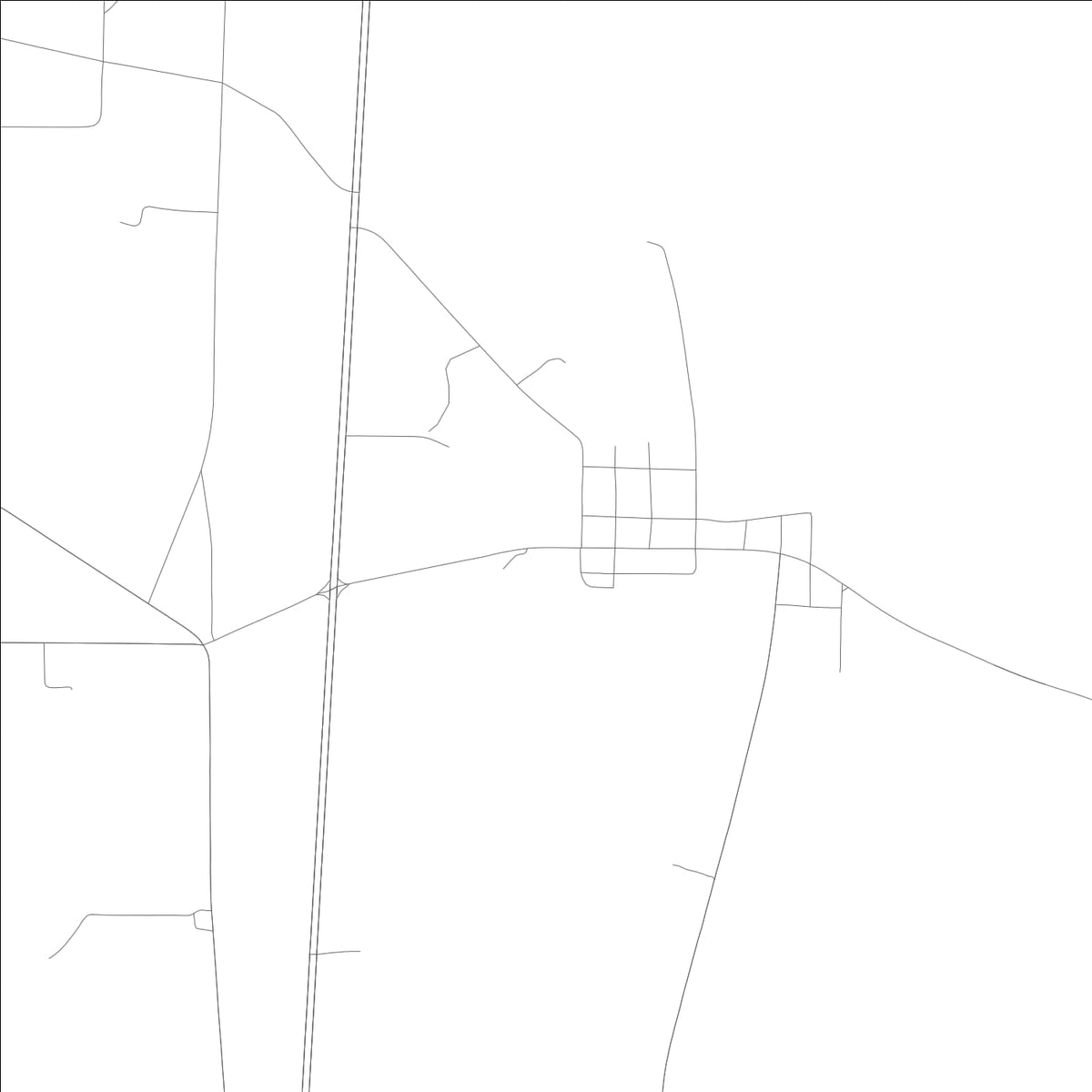 ROAD MAP OF MADRID, ALABAMA BY MAPBAKES