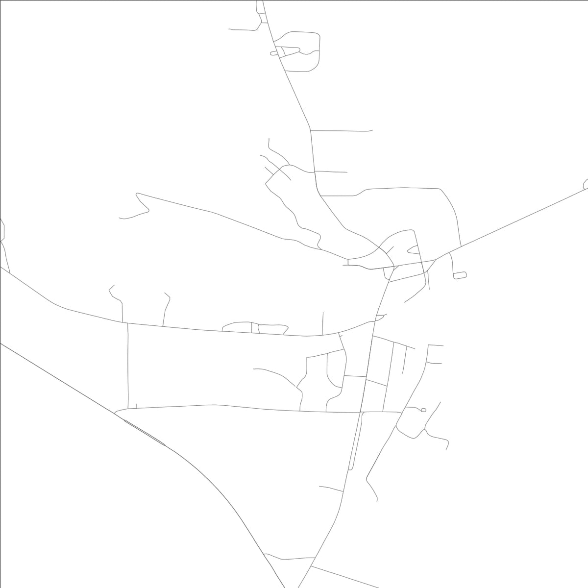 ROAD MAP OF MAPLESVILLE, ALABAMA BY MAPBAKES