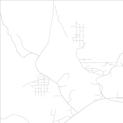 ROAD MAP OF MAYTOWN, ALABAMA BY MAPBAKES