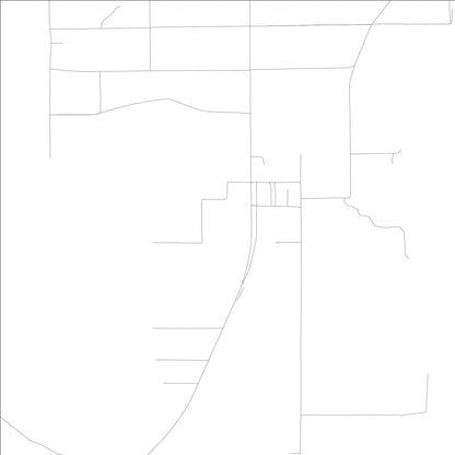 ROAD MAP OF MEGARGEL, ALABAMA BY MAPBAKES