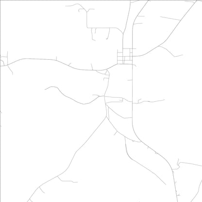 ROAD MAP OF MILLRY, ALABAMA BY MAPBAKES