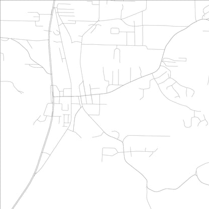 ROAD MAP OF MORRIS, ALABAMA BY MAPBAKES