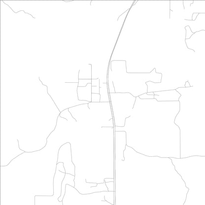 ROAD MAP OF MOVICO, ALABAMA BY MAPBAKES