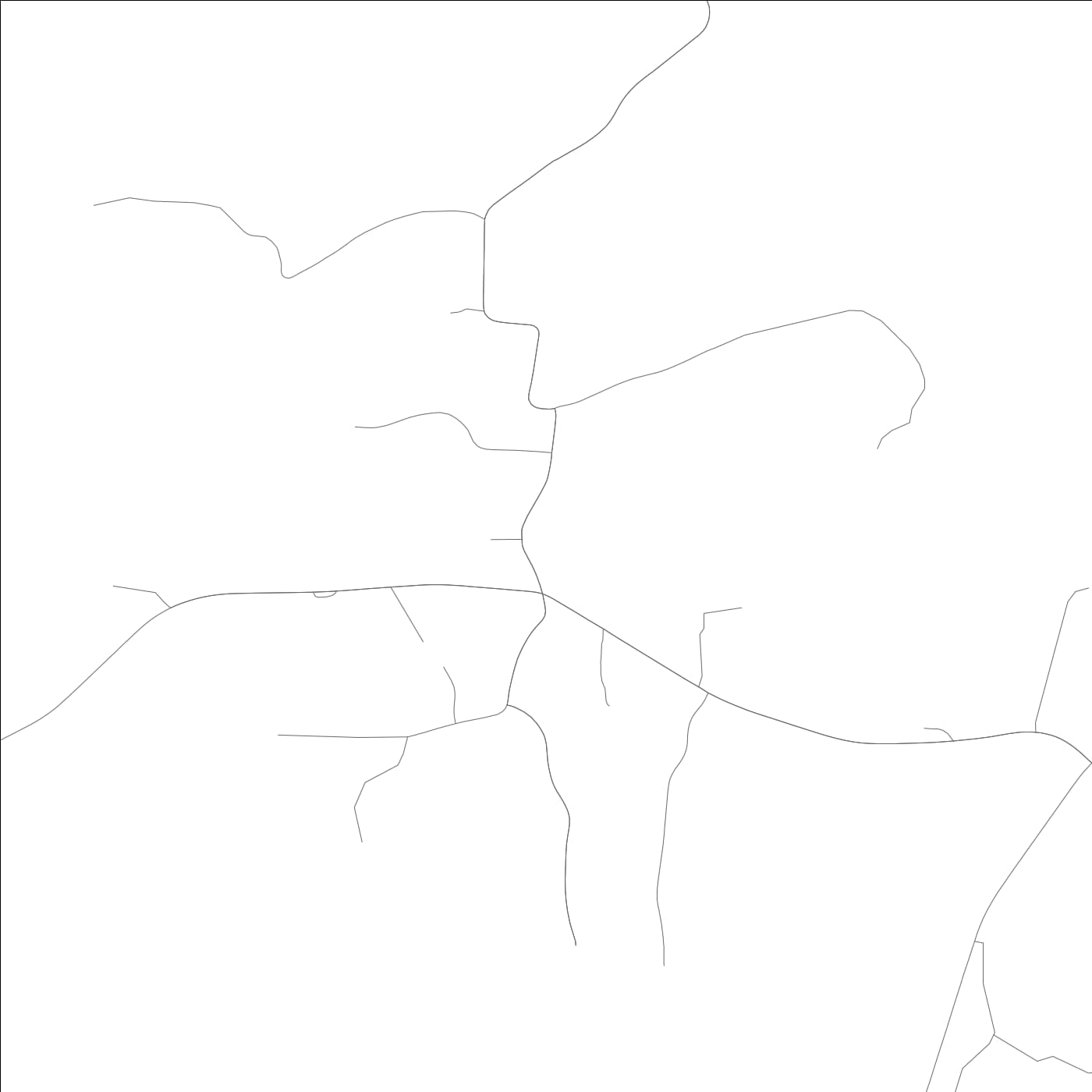 ROAD MAP OF MYRTLEWOOD, ALABAMA BY MAPBAKES