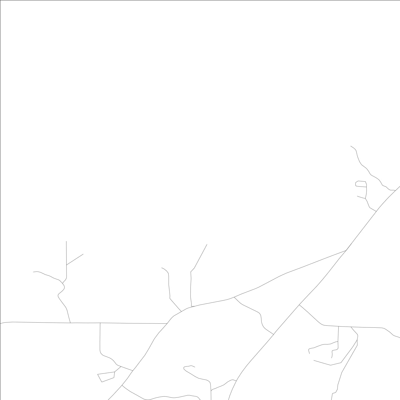 ROAD MAP OF NANCES CREEK, ALABAMA BY MAPBAKES