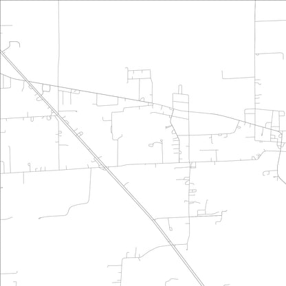 ROAD MAP OF NEW HOPE, ALABAMA BY MAPBAKES