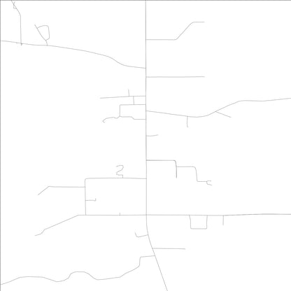 ROAD MAP OF NEWBERN, ALABAMA BY MAPBAKES