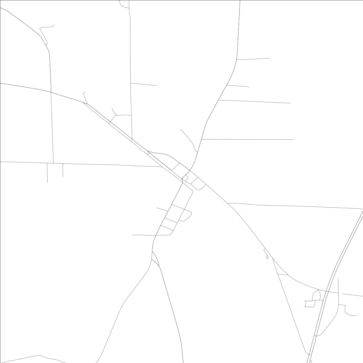 ROAD MAP OF NEWVILLE, ALABAMA BY MAPBAKES