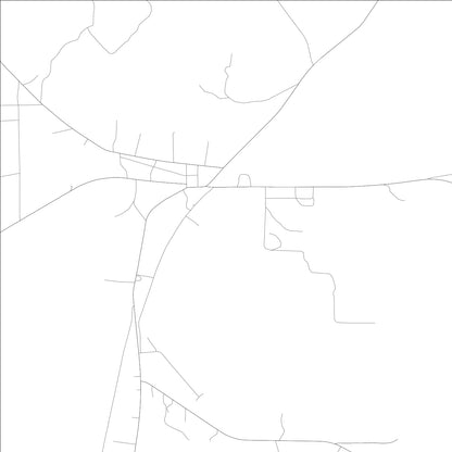 ROAD MAP OF NOTASULGA, ALABAMA BY MAPBAKES