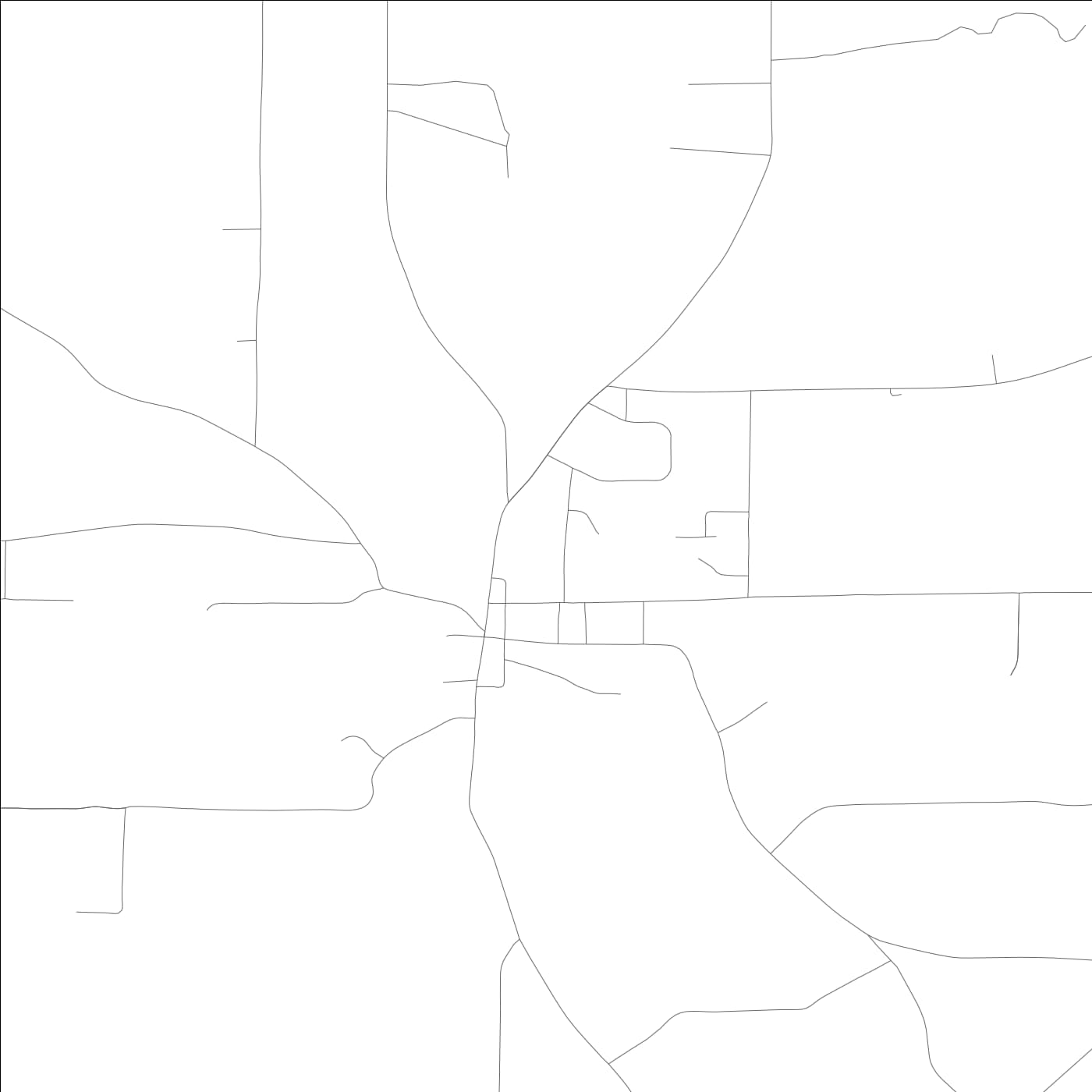 ROAD MAP OF PISGAH, ALABAMA BY MAPBAKES