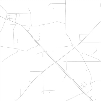 ROAD MAP OF POWELL, ALABAMA BY MAPBAKES