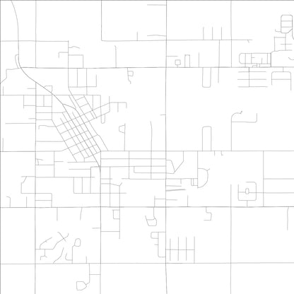 ROAD MAP OF ROBERTSDALE, ALABAMA BY MAPBAKES