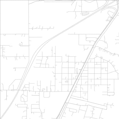 ROAD MAP OF SATSUMA, ALABAMA BY MAPBAKES