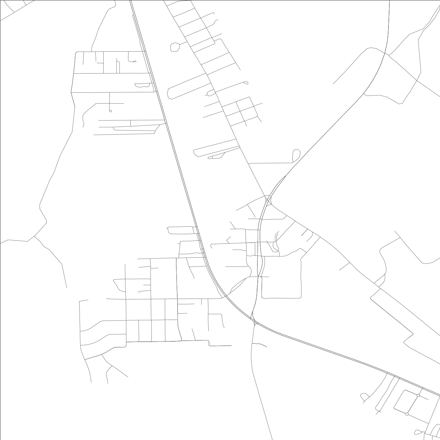 ROAD MAP OF SELMONT WEST SELMONT, ALABAMA BY MAPBAKES