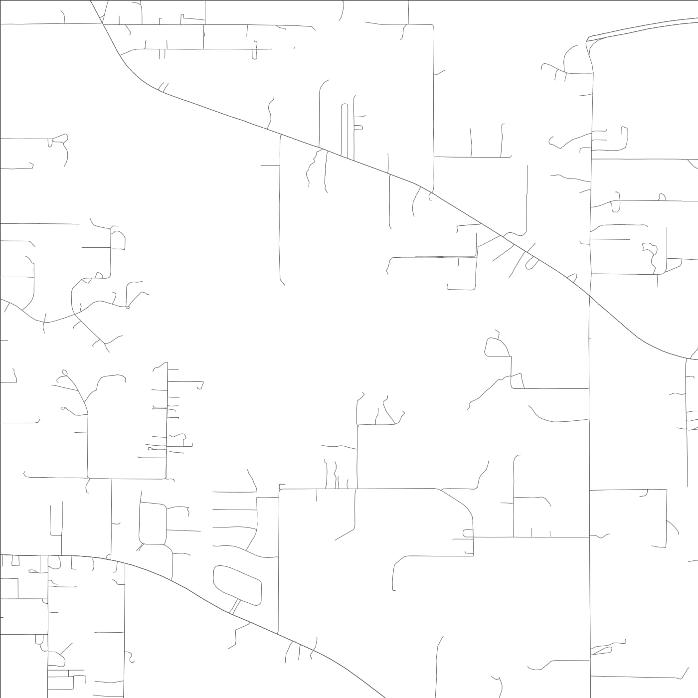 ROAD MAP OF SEMMES, ALABAMA BY MAPBAKES