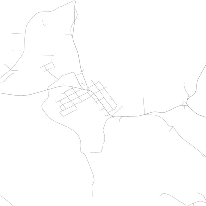 ROAD MAP OF SIPSEY, ALABAMA BY MAPBAKES