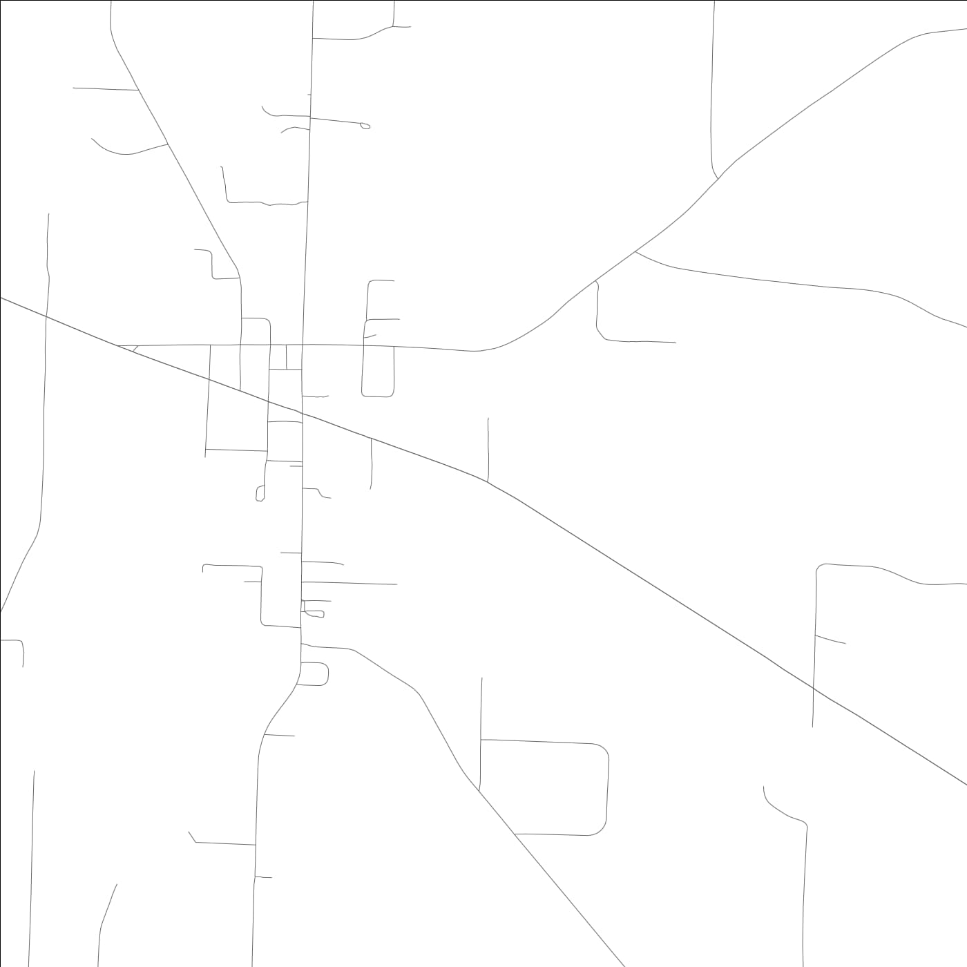 ROAD MAP OF SOMERVILLE, ALABAMA BY MAPBAKES