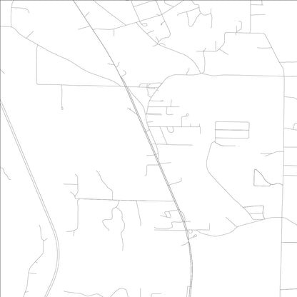 ROAD MAP OF SOUTH VINEMONT, ALABAMA BY MAPBAKES