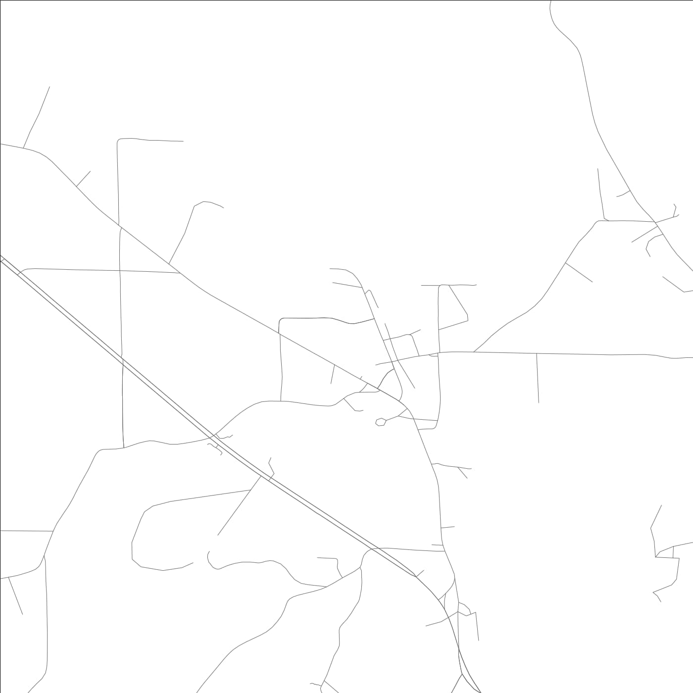 ROAD MAP OF SPRUCE PINE, ALABAMA BY MAPBAKES