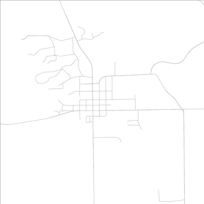 ROAD MAP OF THOMASTON, ALABAMA BY MAPBAKES