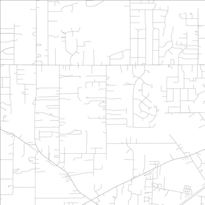 ROAD MAP OF TILLMANS CORNER, ALABAMA BY MAPBAKES