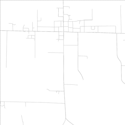 ROAD MAP OF TOWN CREEK, ALABAMA BY MAPBAKES