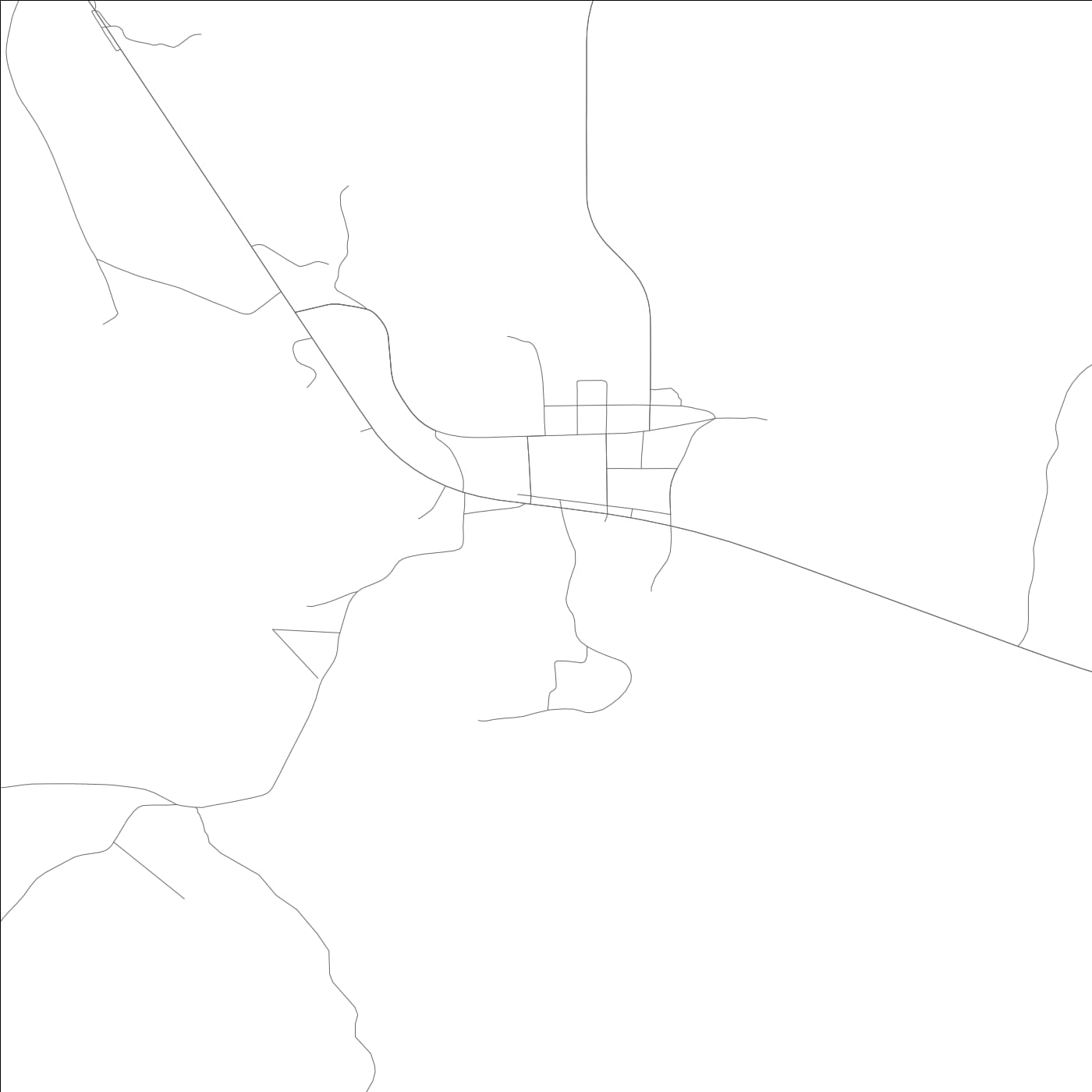 ROAD MAP OF WHATLEY, ALABAMA BY MAPBAKES