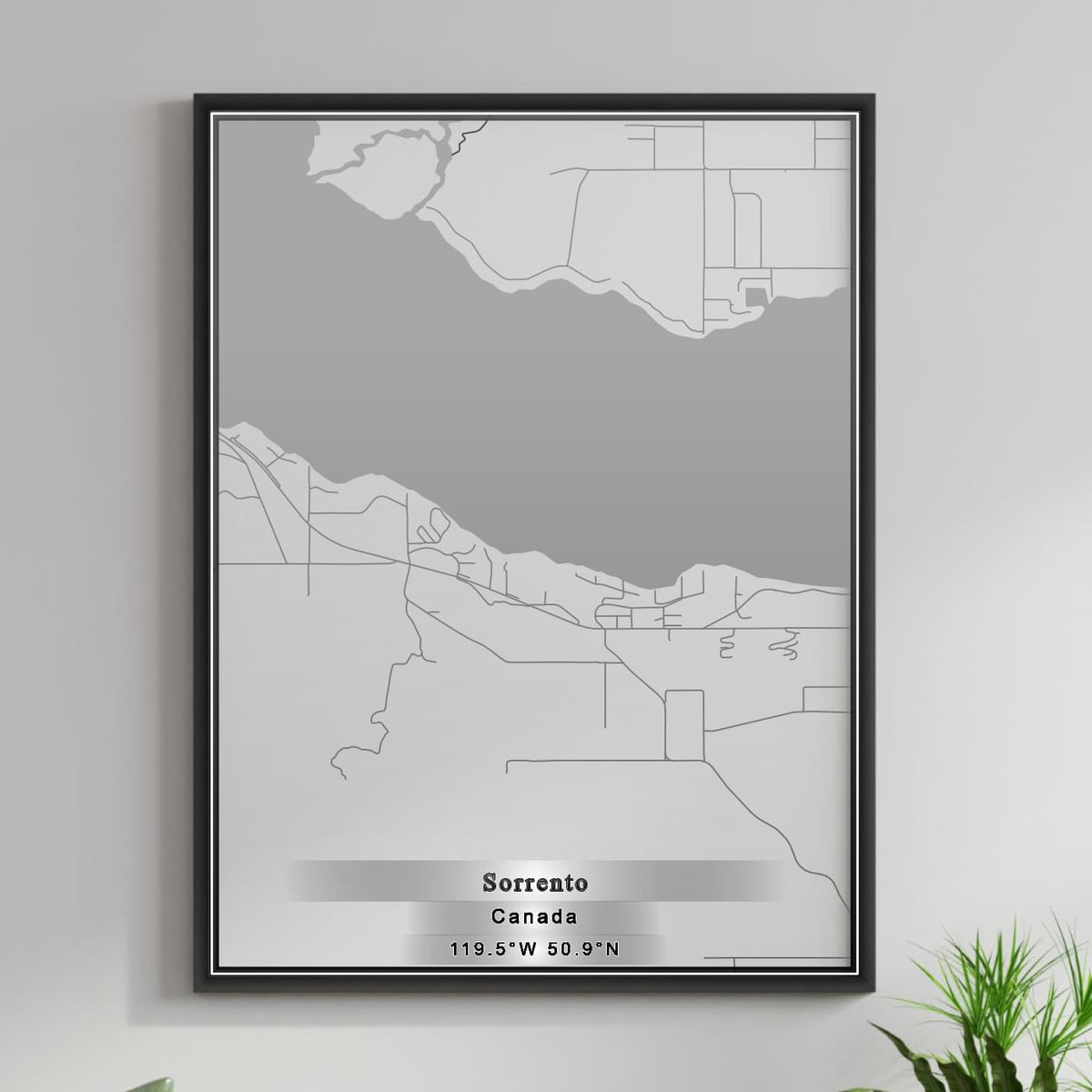 ROAD MAP OF SOREL TRACY, CANADA BY MAPBAKES