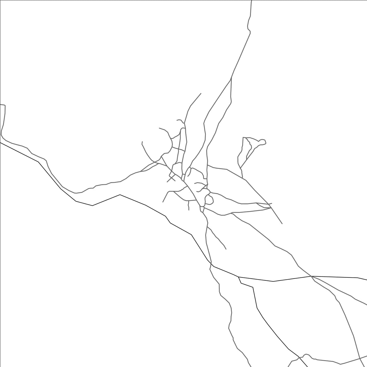 ROAD MAP OF BARDAI, CHAD BY MAPBAKES