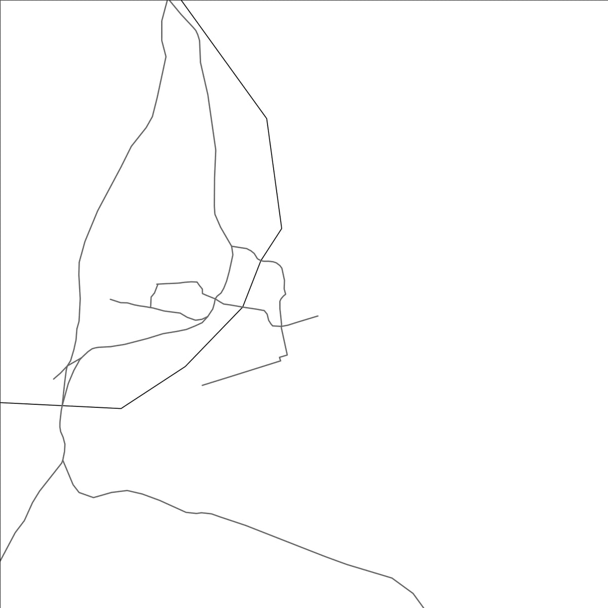 ROAD MAP OF CHEDDRA, CHAD BY MAPBAKES