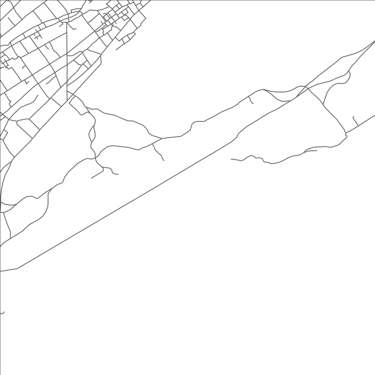 ROAD MAP OF FAYA, CHAD BY MAPBAKES