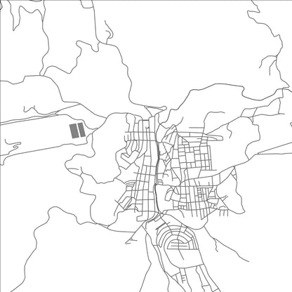 ROAD MAP OF ANDACOLLO, CHILE BY MAPBAKES