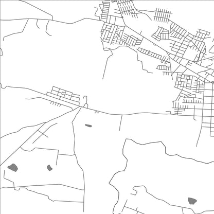 ROAD MAP OF CAUQUENES, CHILE BY MAPBAKES