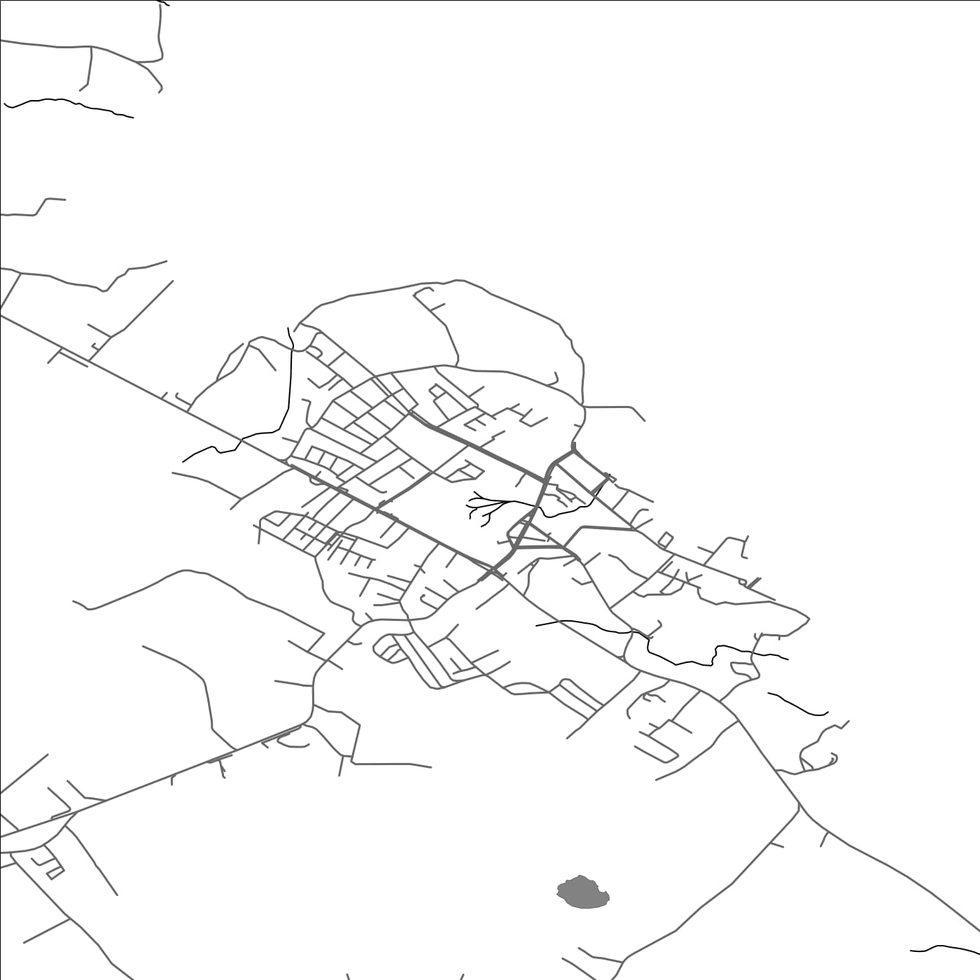 ROAD MAP OF CHONCHI, CHILE BY MAPBAKES