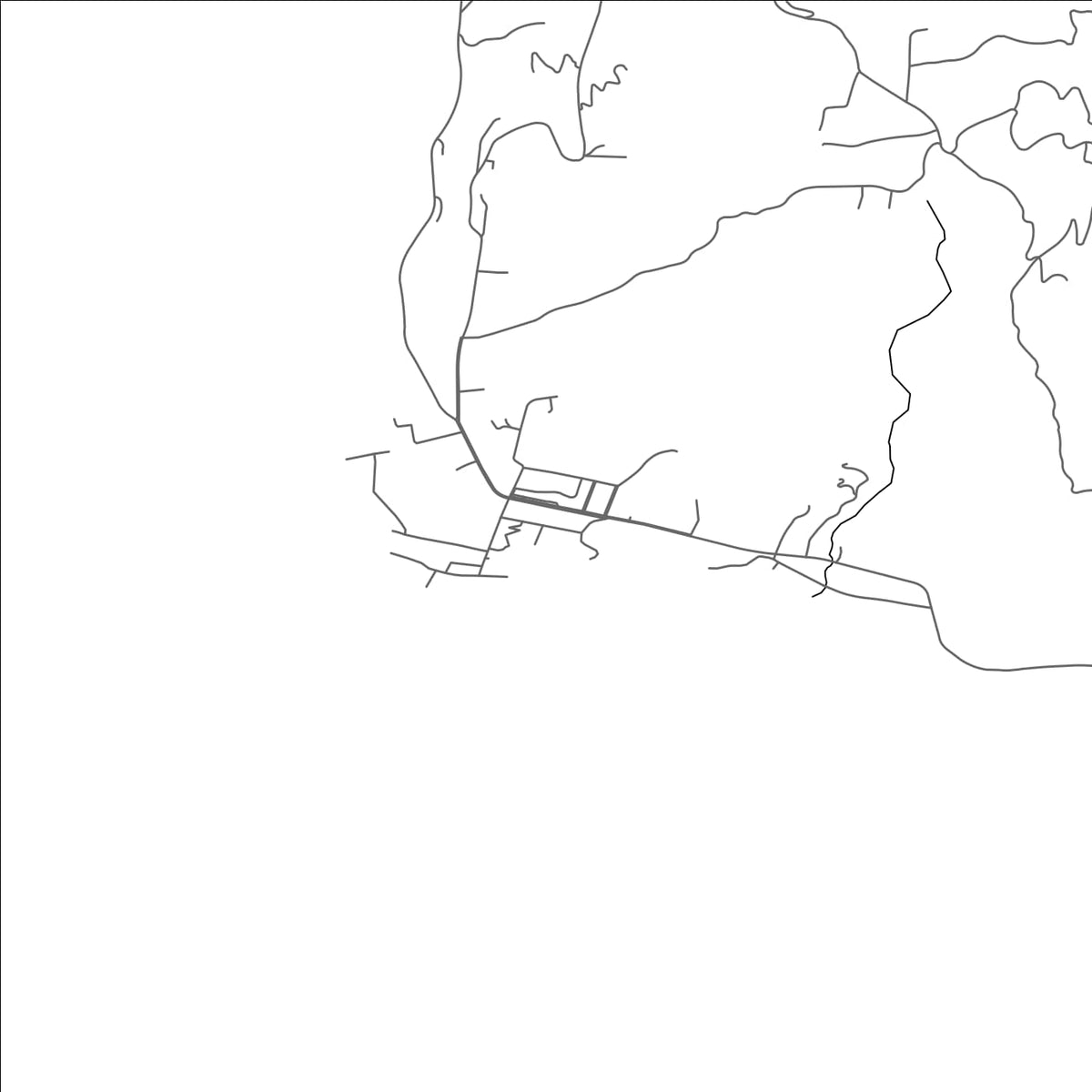 ROAD MAP OF COCHAMÓ, CHILE BY MAPBAKES