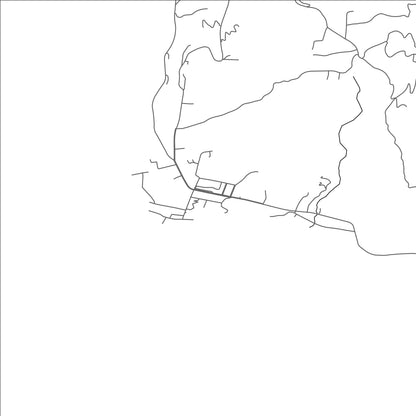 ROAD MAP OF COCHAMÓ, CHILE BY MAPBAKES