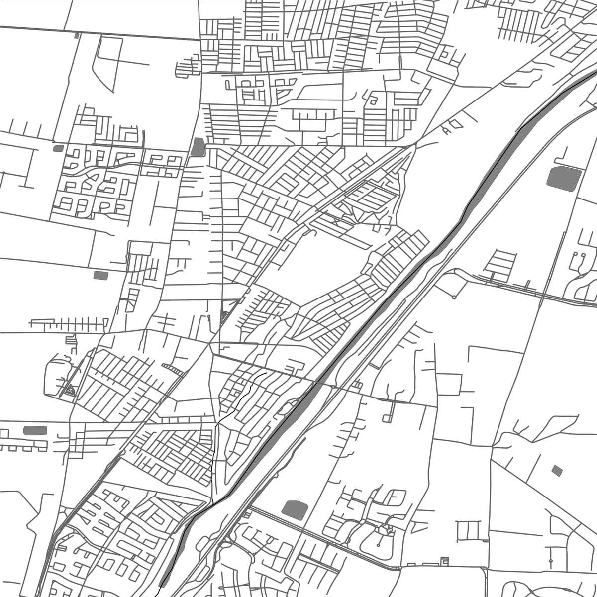 ROAD MAP OF COLINA, CHILE BY MAPBAKES