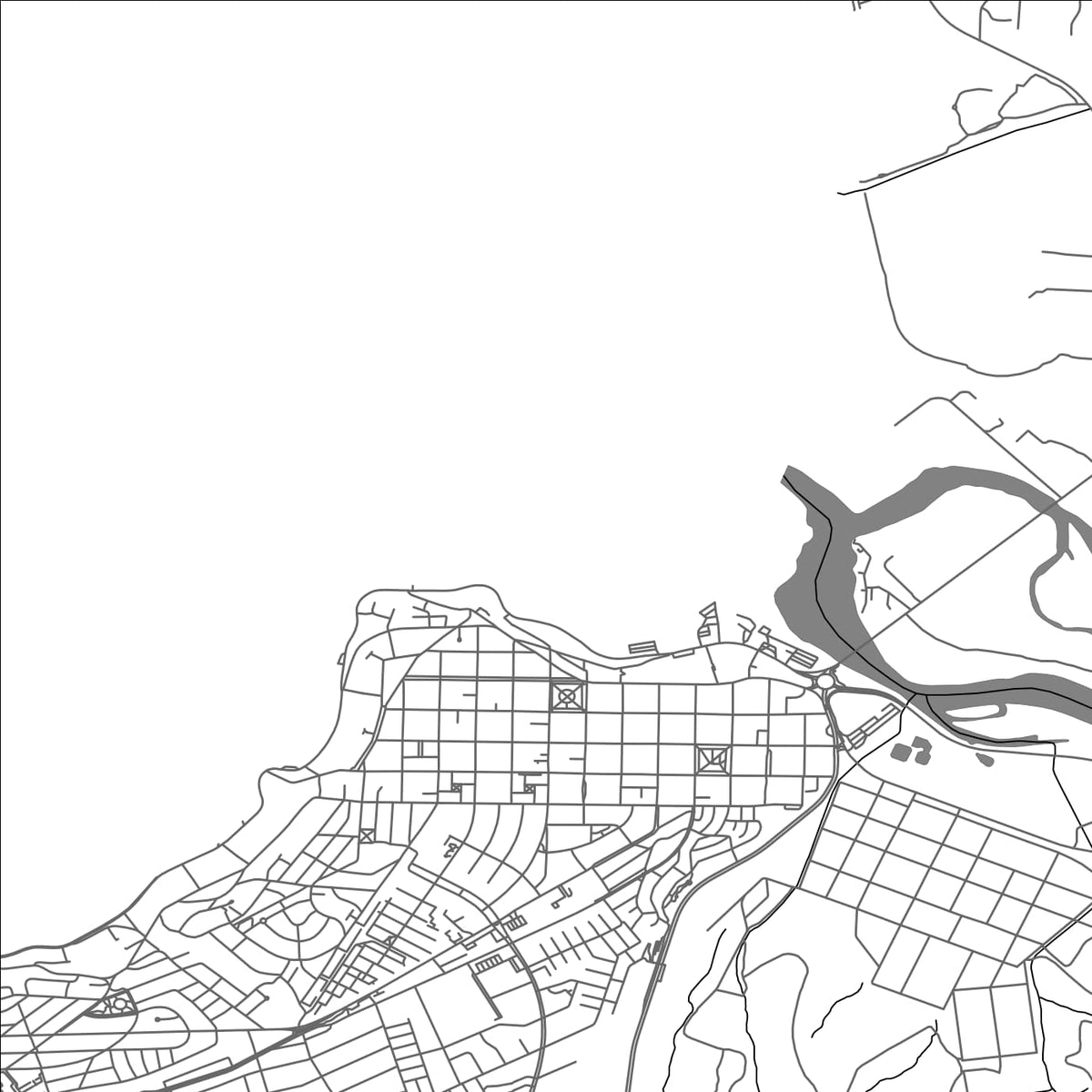 ROAD MAP OF CONCÓN, CHILE BY MAPBAKES