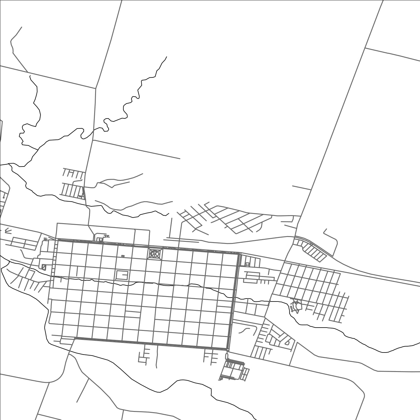 ROAD MAP OF CURACAUTÍN, CHILE BY MAPBAKES