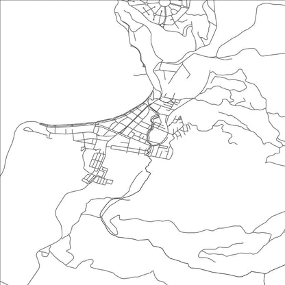 ROAD MAP OF DICHATO, CHILE BY MAPBAKES