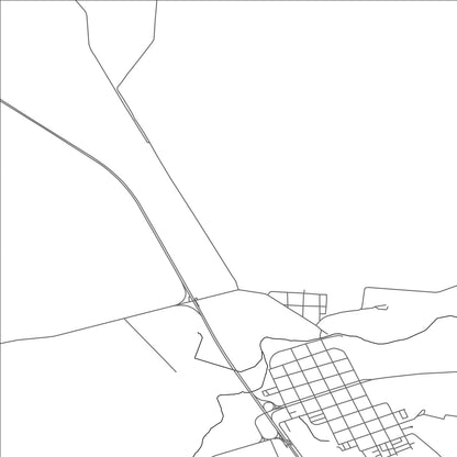 ROAD MAP OF ERCILLA, CHILE BY MAPBAKES