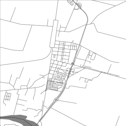 ROAD MAP OF FREIRE, CHILE BY MAPBAKES