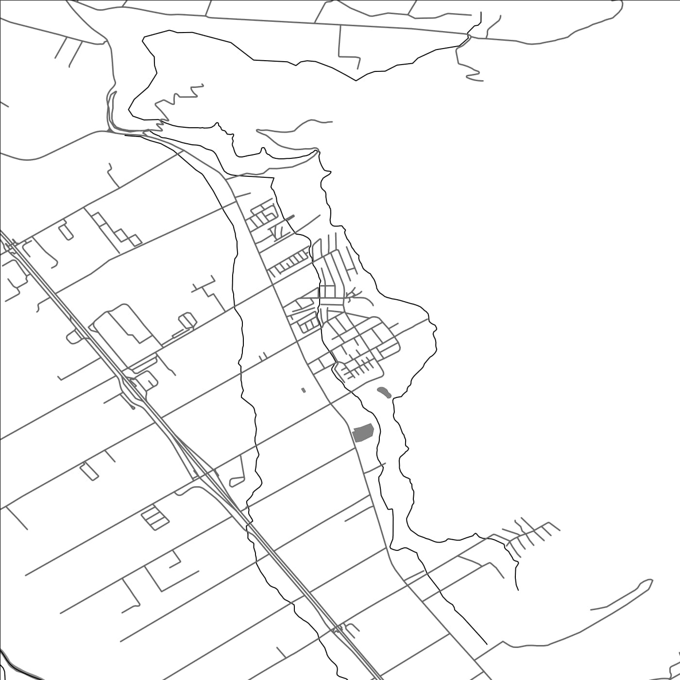 ROAD MAP OF HIJUELAS, CHILE BY MAPBAKES