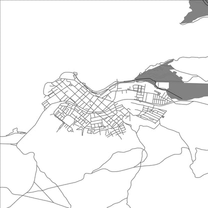 ROAD MAP OF HUASCO, CHILE BY MAPBAKES