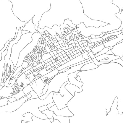 ROAD MAP OF ILLAPEL, CHILE BY MAPBAKES