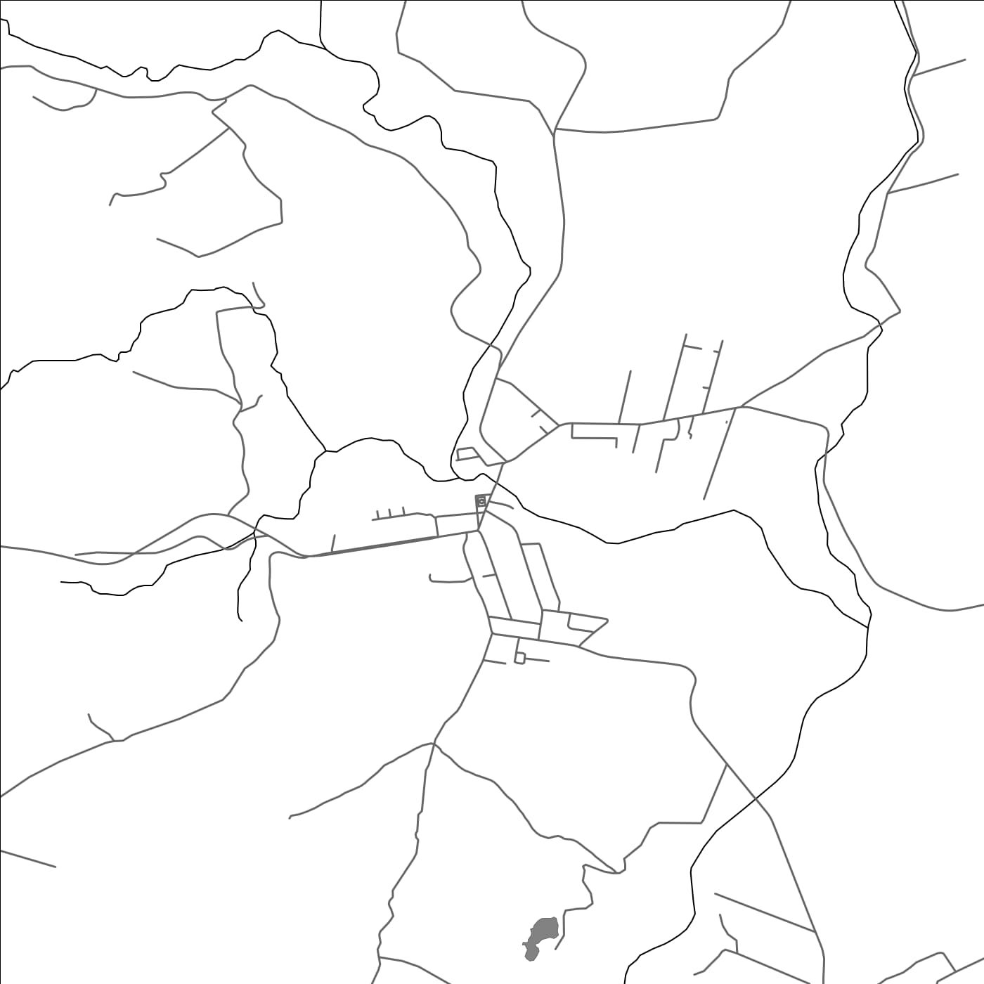 ROAD MAP OF LA ESTRELLA, CHILE BY MAPBAKES