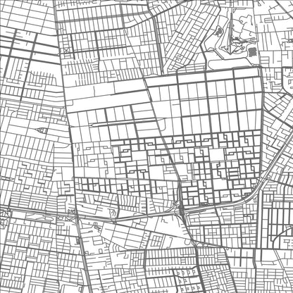 ROAD MAP OF LA GRANJA, CHILE BY MAPBAKES