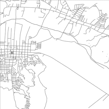 ROAD MAP OF LA LIGUA, CHILE BY MAPBAKES