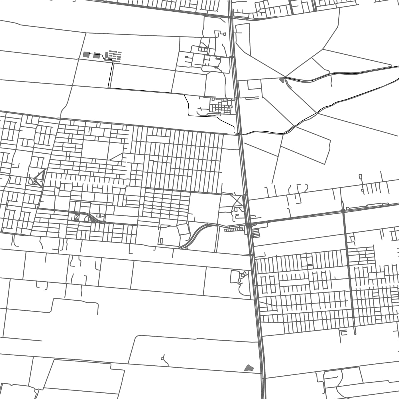 ROAD MAP OF LA PINTANA, CHILE BY MAPBAKES