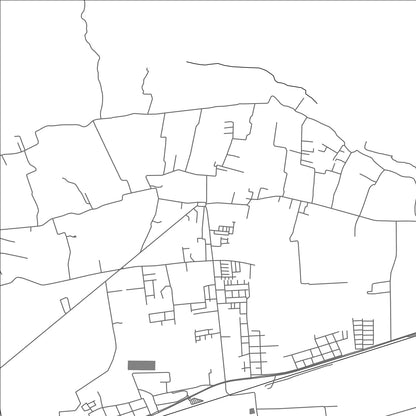 ROAD MAP OF LO MIRANDA, CHILE BY MAPBAKES